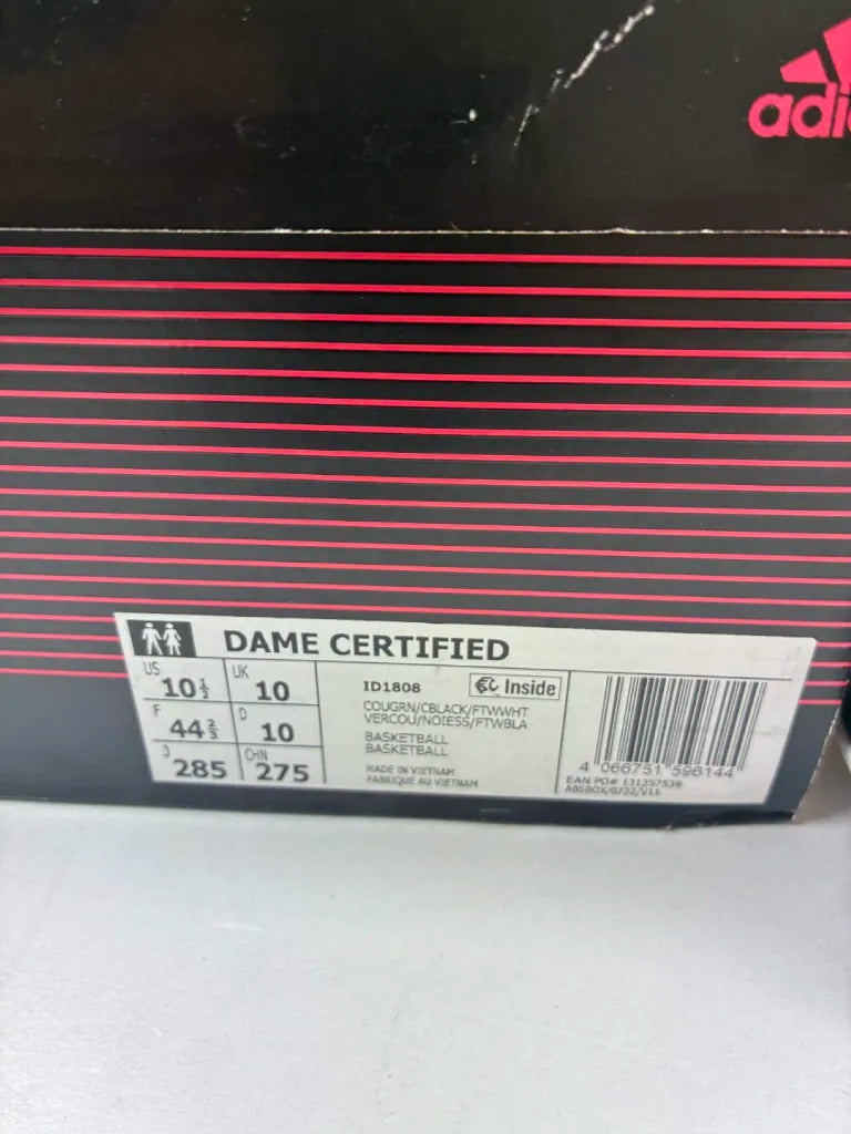 Adidas Dame Certified Homme 44 2/3 – Chaussures de Basketball ID1808