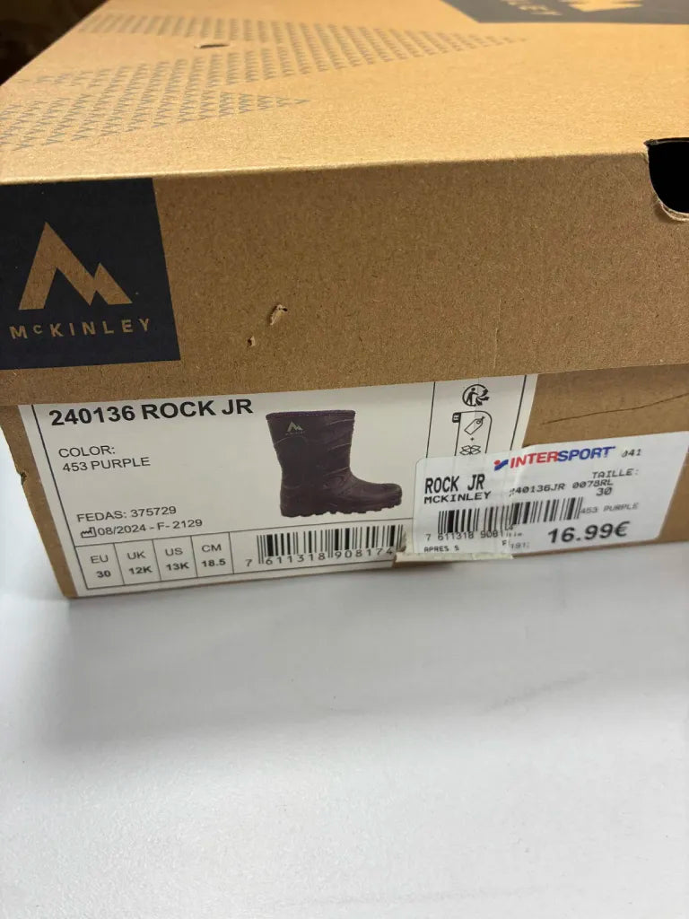 McKinley Rock JR Enfant 30 – Bottes Après-Ski Violet 240136