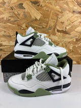 Air Jordan 4 Retro Femme 42 – White Oil Green AQ9129-103
