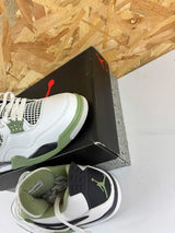 Air Jordan 4 Retro Femme 42 – White Oil Green AQ9129-103