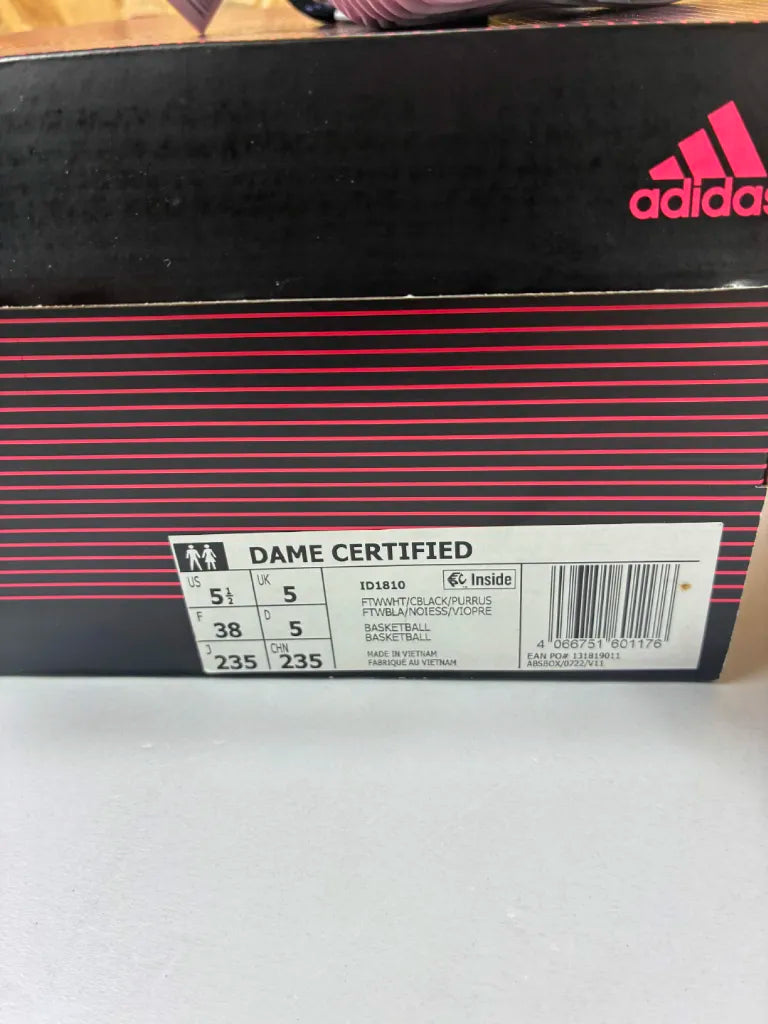 Adidas Dame Certified Femme ID1810 – Chaussures de Basketball 38