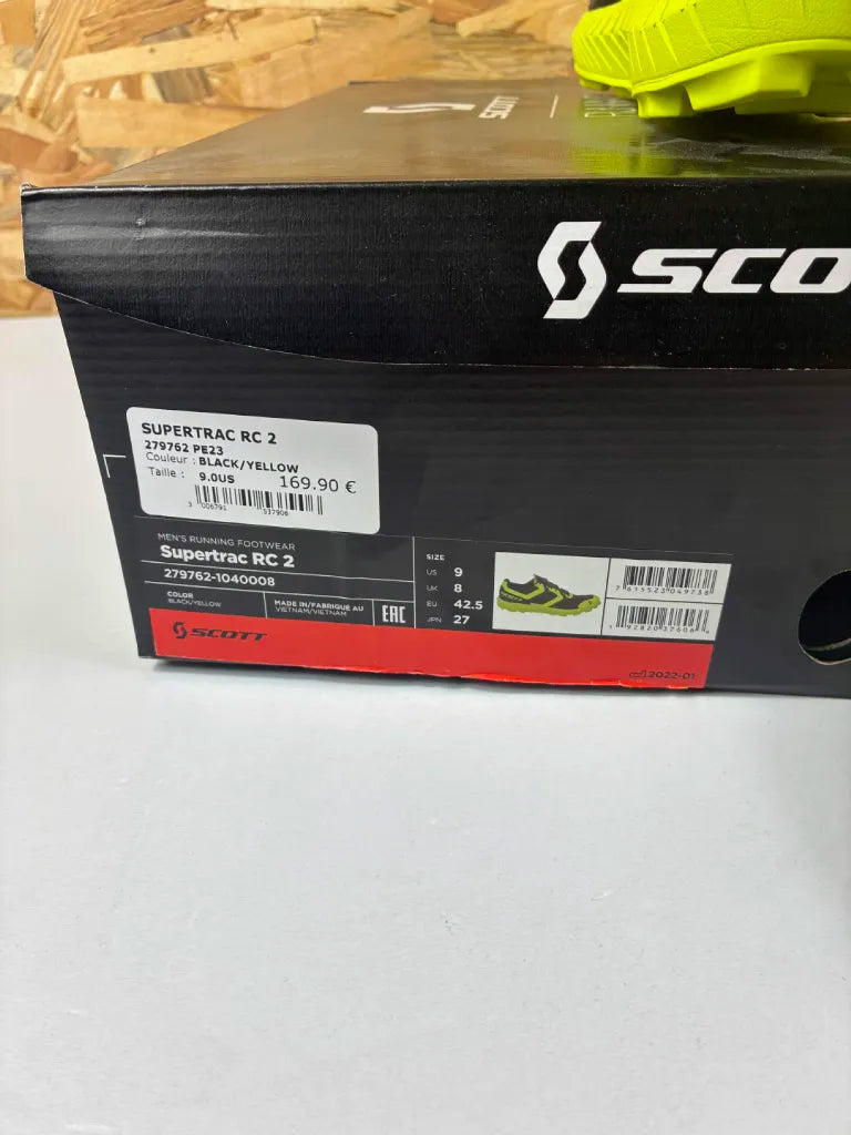 Chaussures Trail Homme Scott Supertrac RC 2 – 42,5 EU