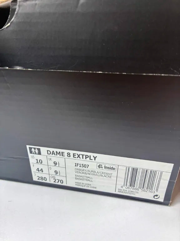 Chaussures de Basketball Homme Adidas Dame 8 EXTPLY IF1507 – 44 EU