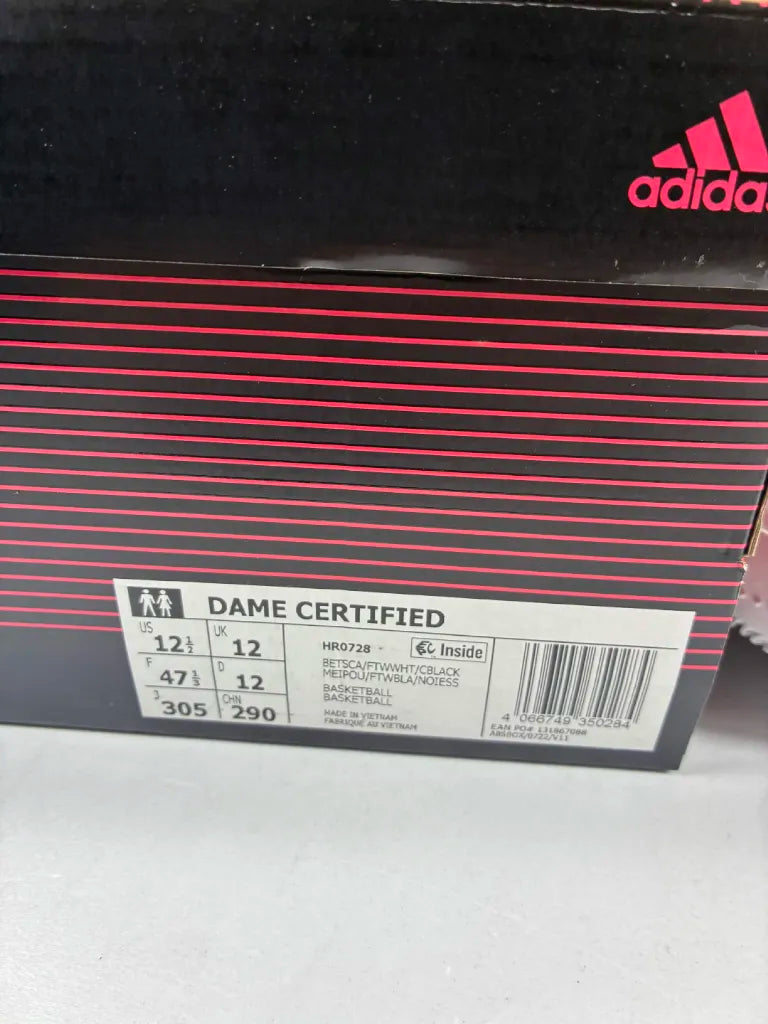 Chaussures de Basketball Homme Adidas Dame Certified HR0728 – 47 1/3