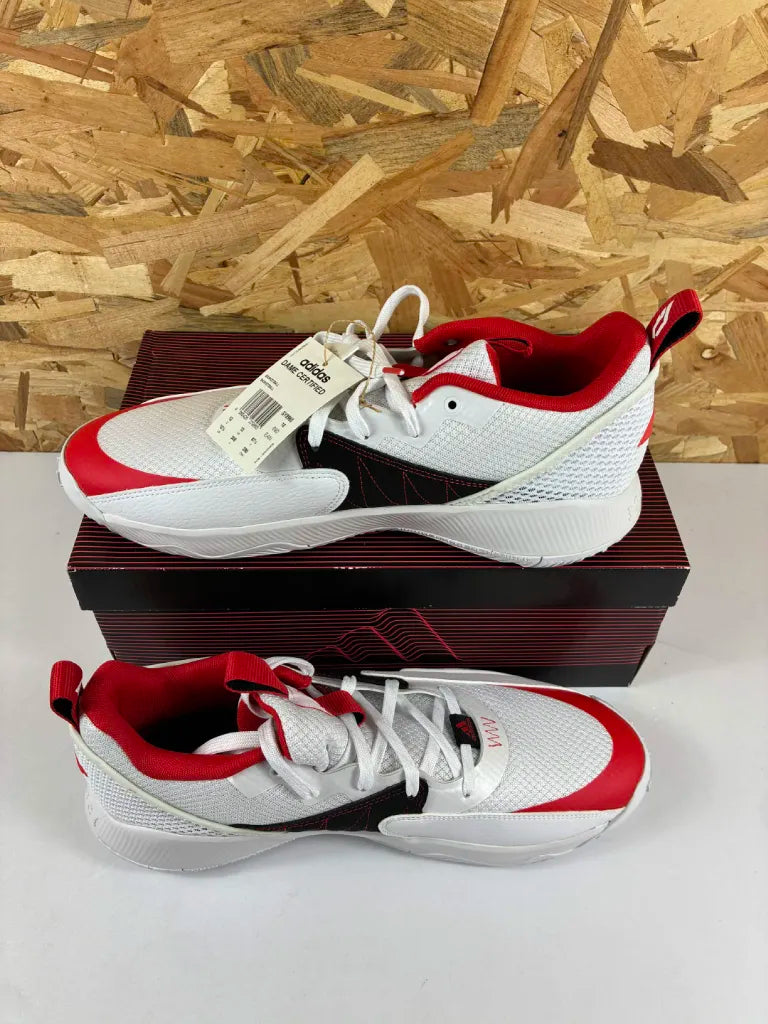 Adidas Dame Certified Homme Blanc Rouge Gris – 47 1/3 – GY8965