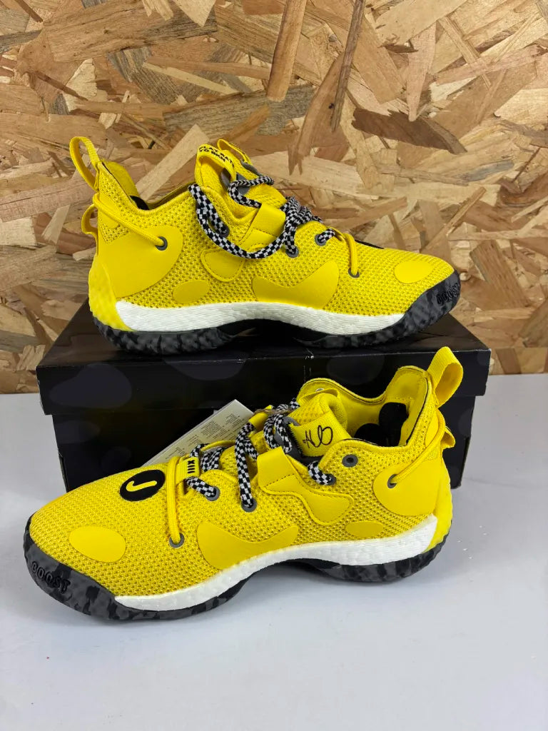 Chaussures de Basketball Adidas Harden Vol. 6 J Enfant Jaunes – 38 – GZ2013