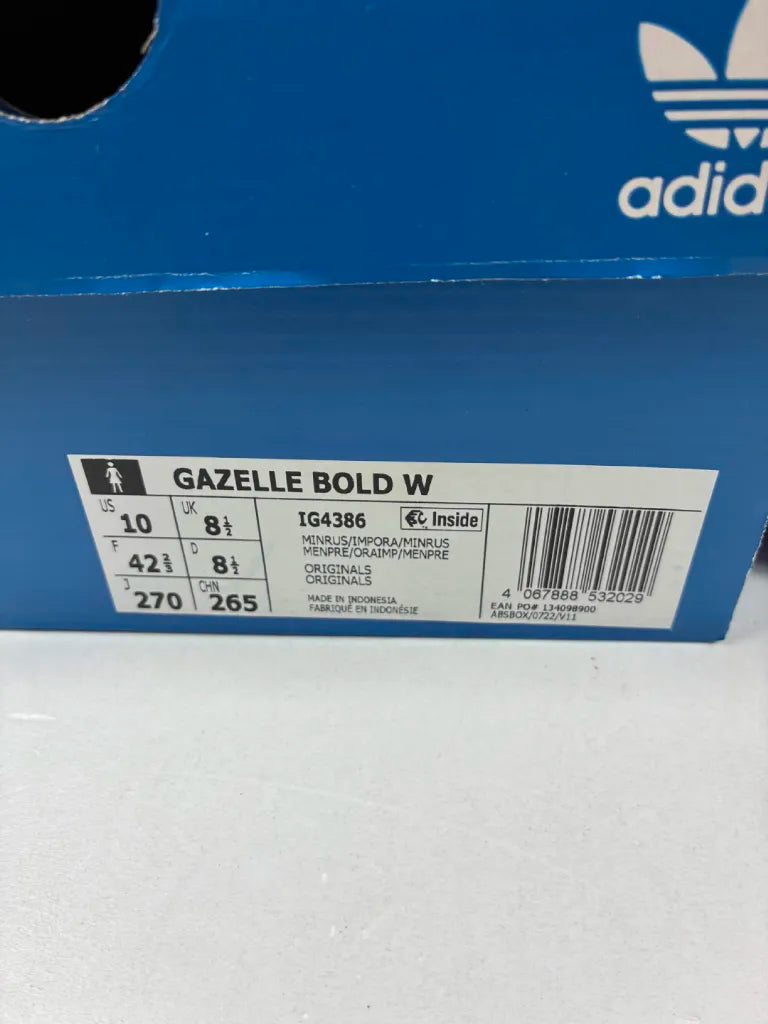 Baskets Adidas Gazelle Bold Femme Marron – 42 2/3 – IG4386