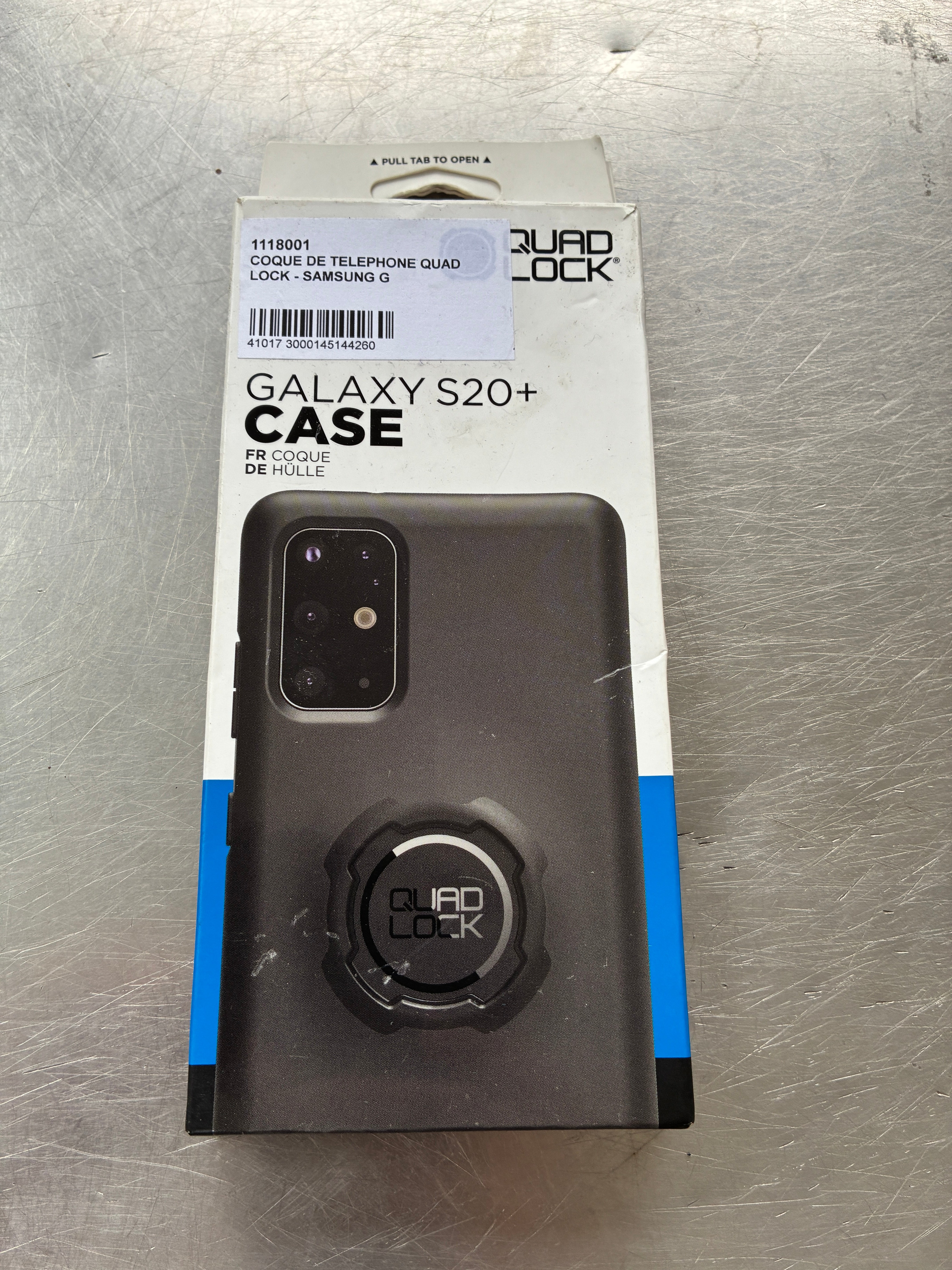 Coque de protection Quad Lock Samsung Galaxy S20+ Universel – Noir