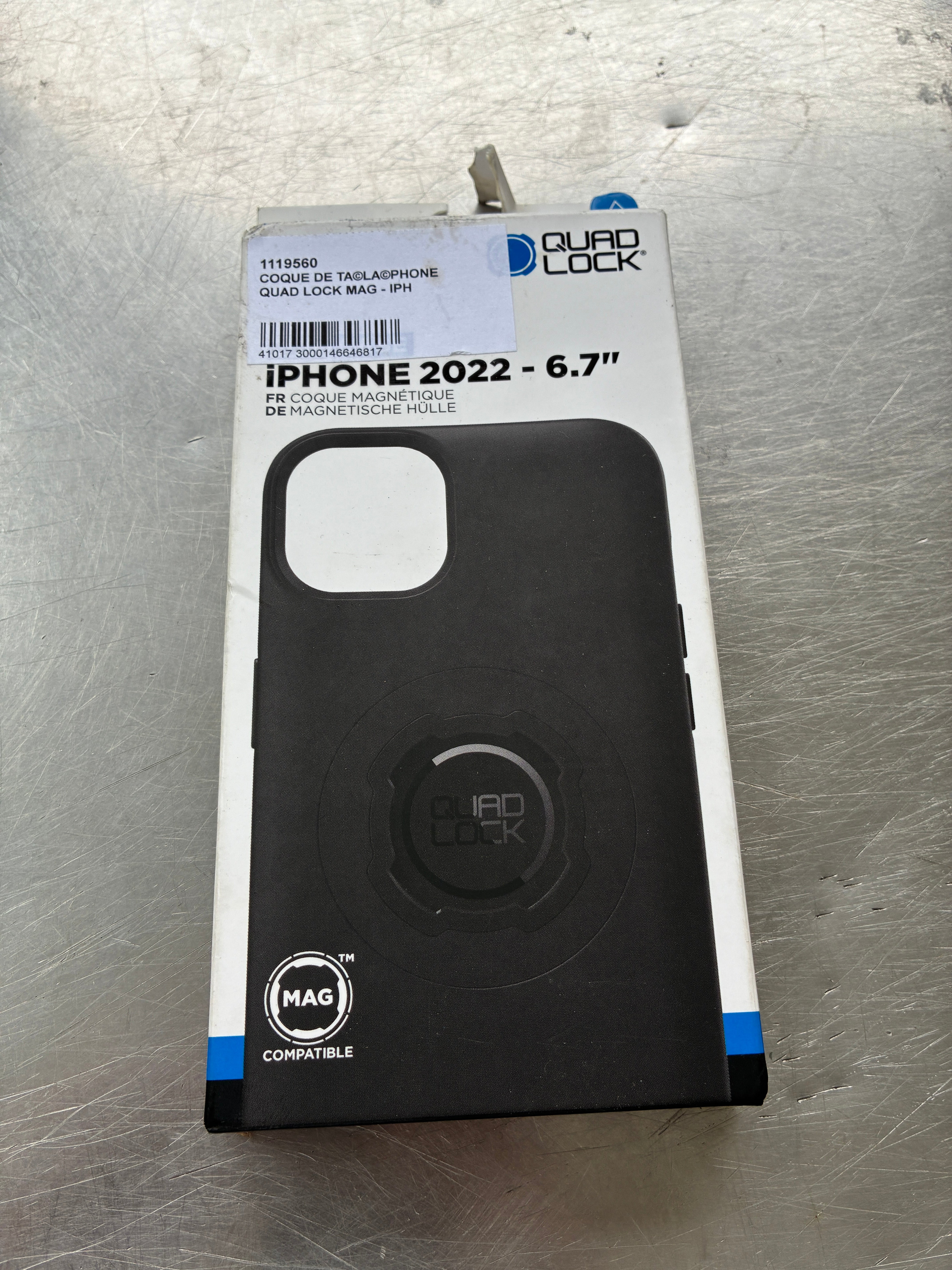 Coque de protection Quad Lock MAG iPhone 14 Plus QDL0129 – Noir