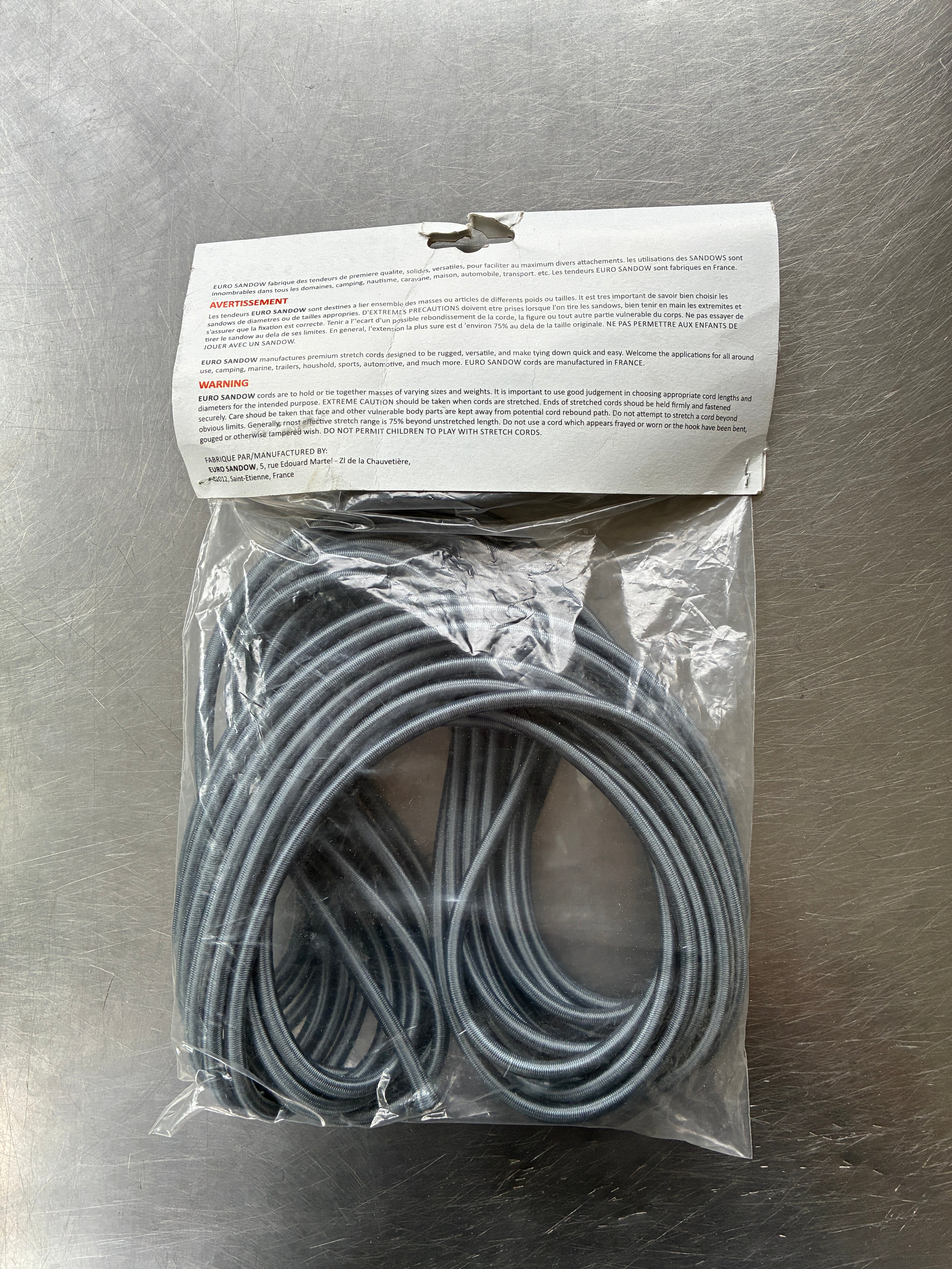 Sandow élastique Euro Sandow 6 mm x 10 m – Réf. 661000