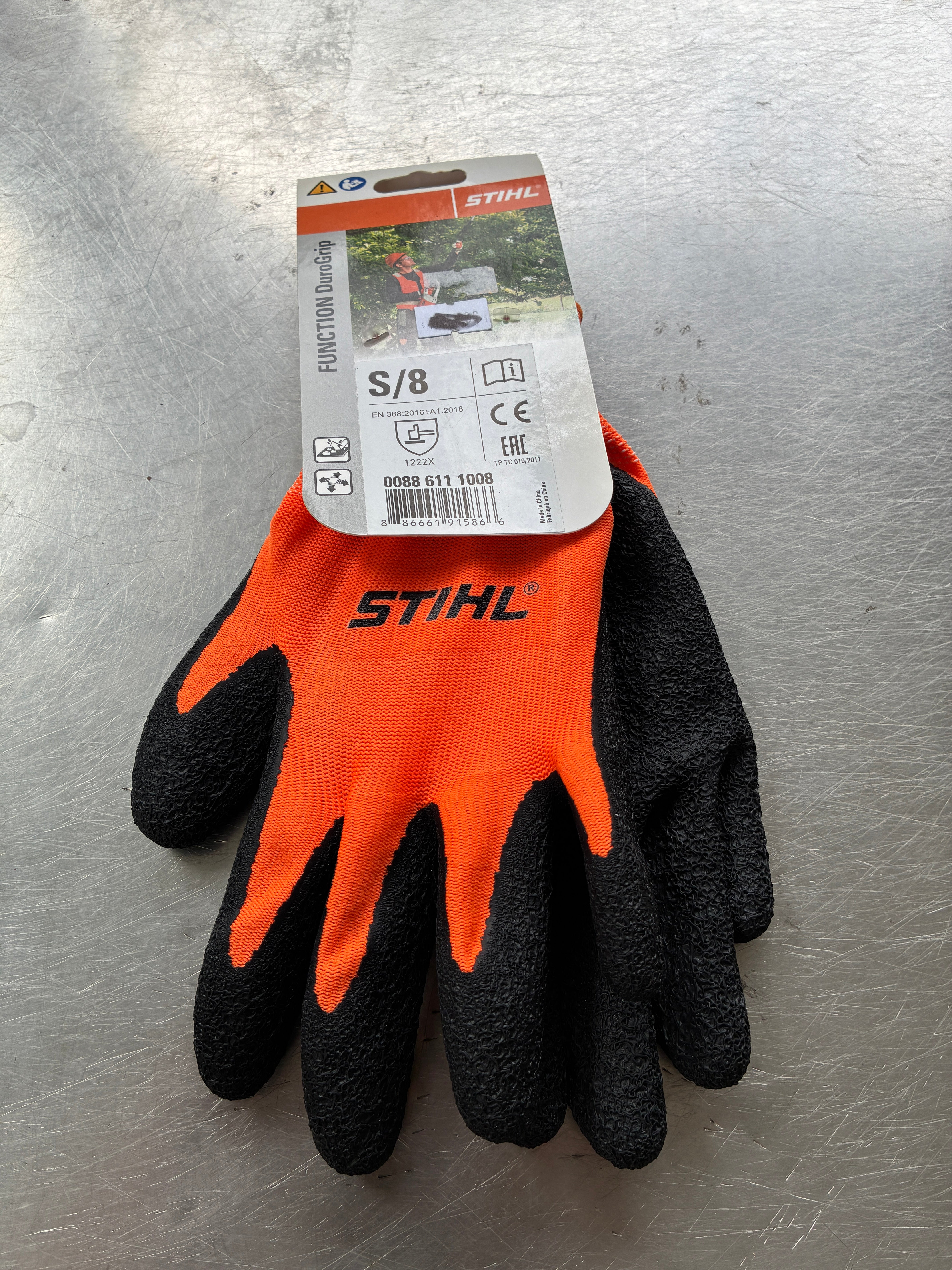 Gants Stihl Function DuroGrip – Taille S (8) – Neuf