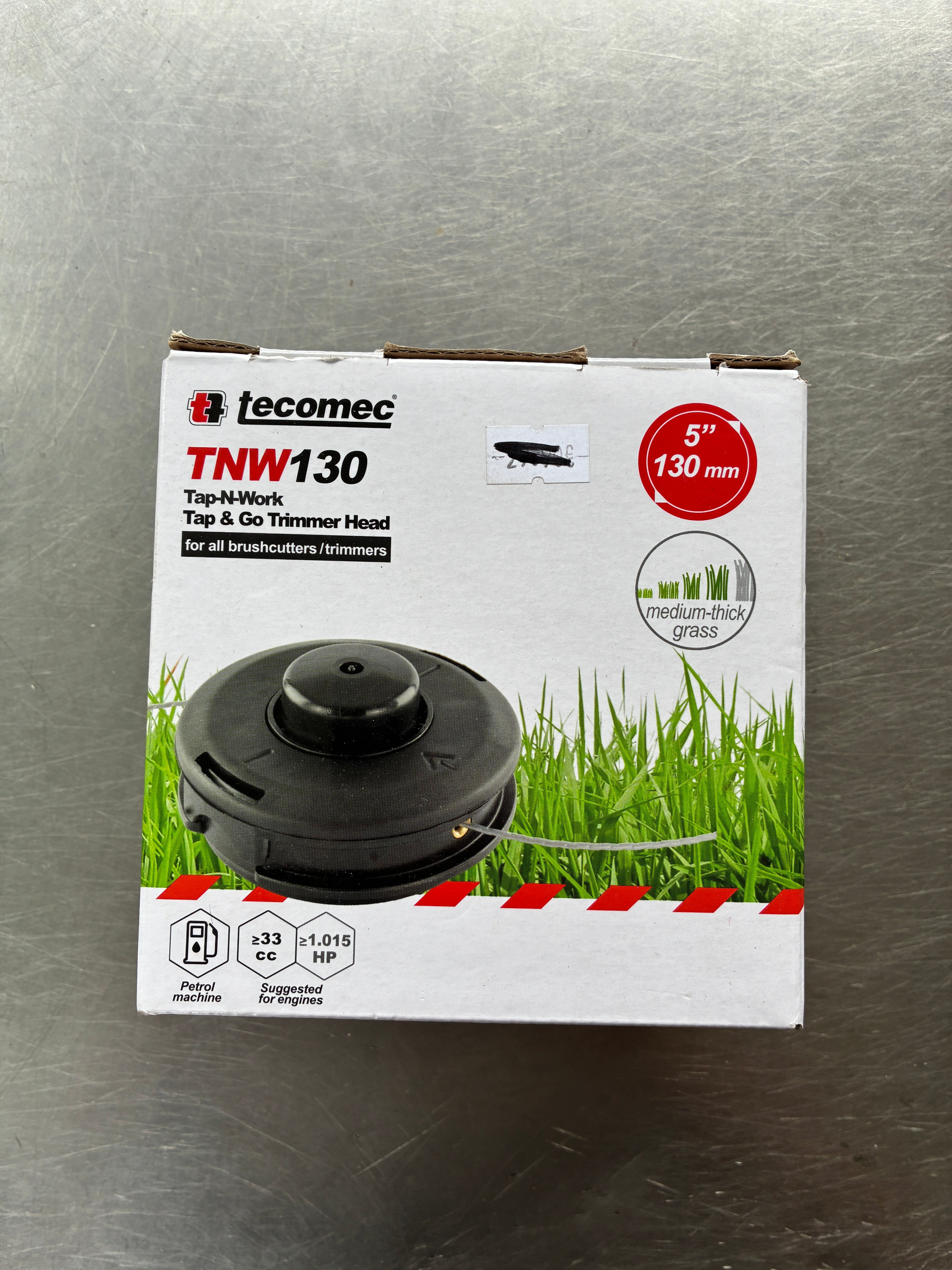Tête à fil universelle Tecomec TNW130 Tap’n Work – Ø130 mm – Neuf