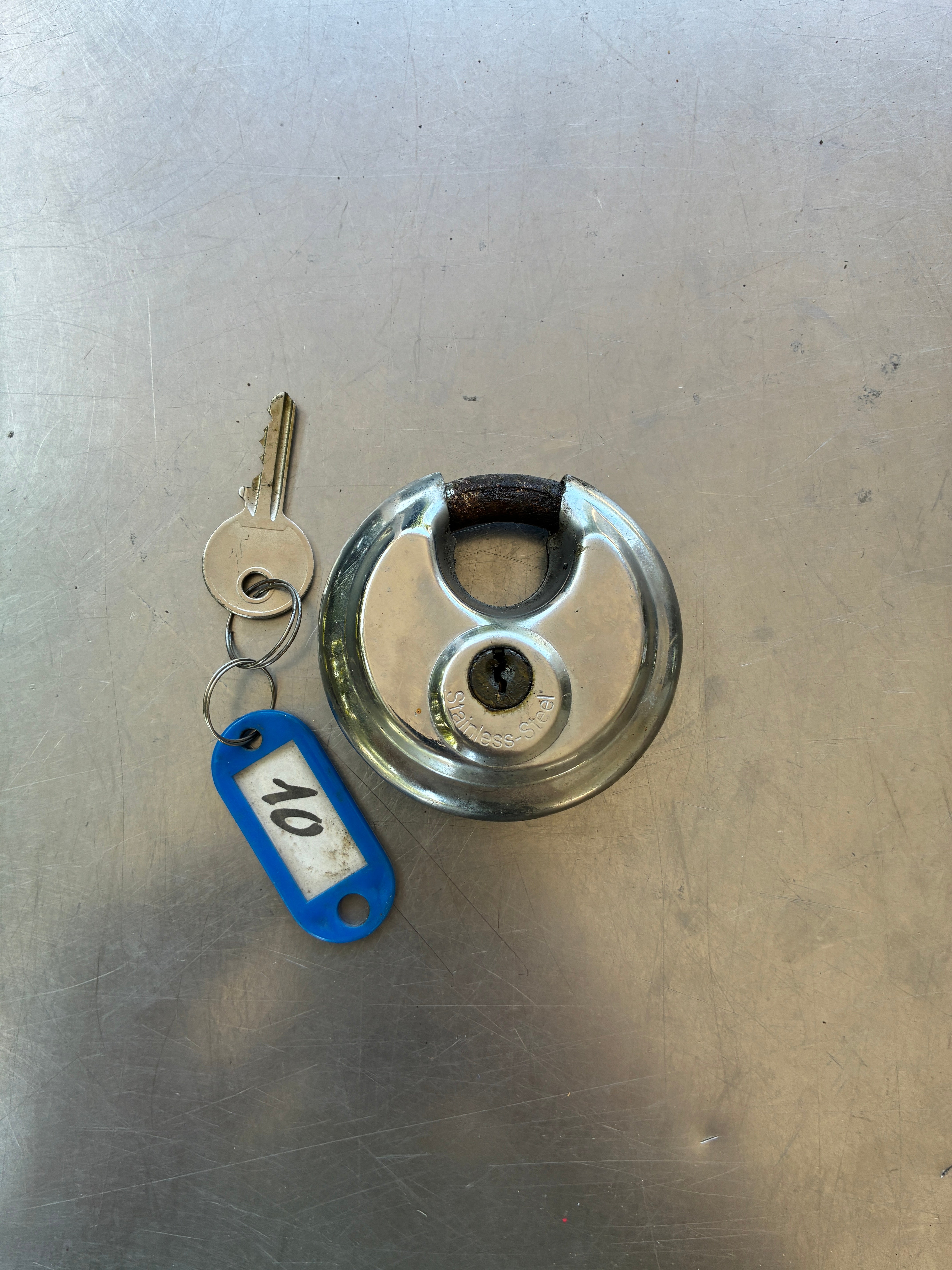 Cadenas antivol remorque / caravane Ø69 mm – Acier galvanisé – Occasion