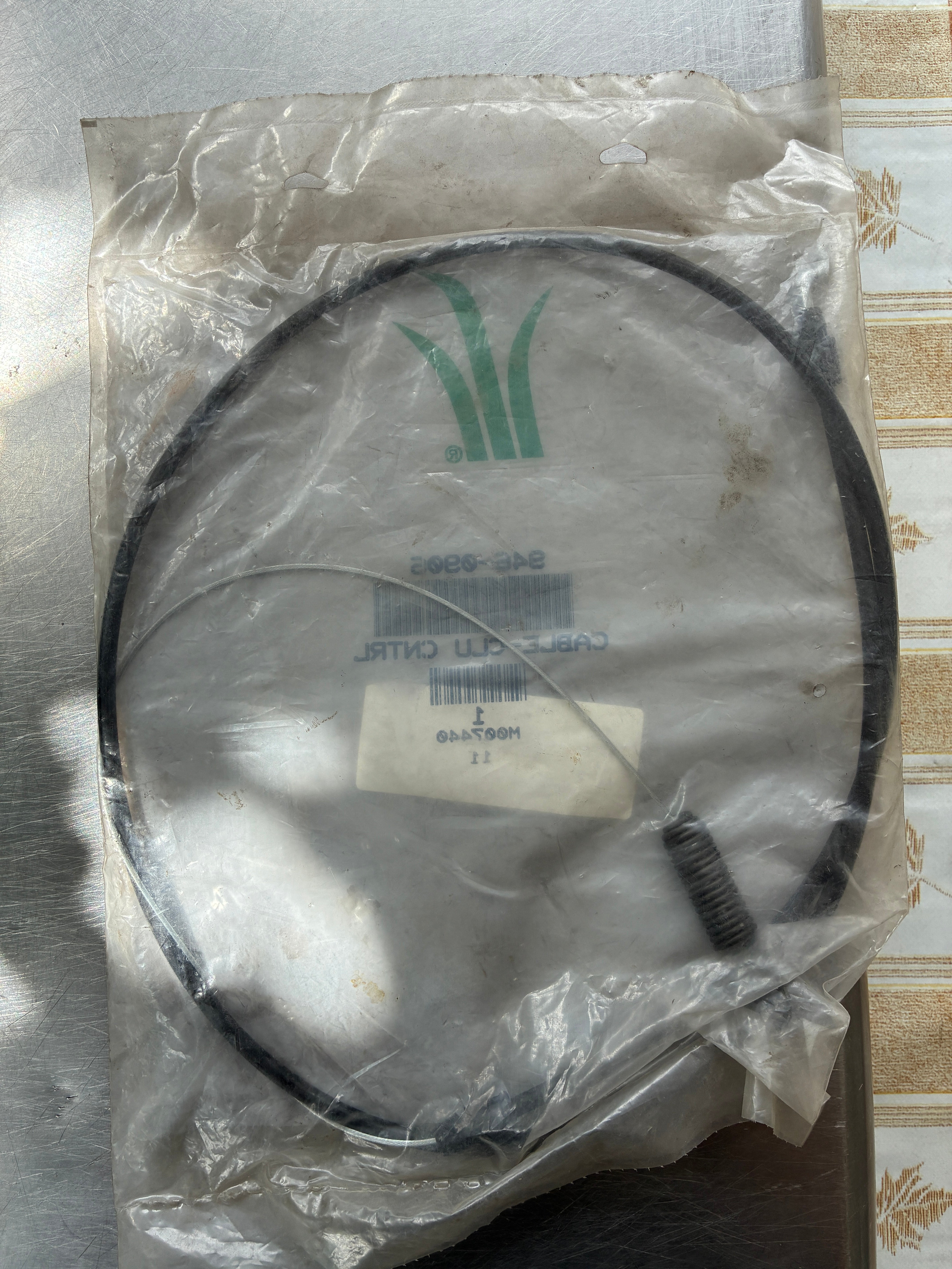 Câble d’origine MTD 746-0906 – Commande d’embrayage – Pièce neuve