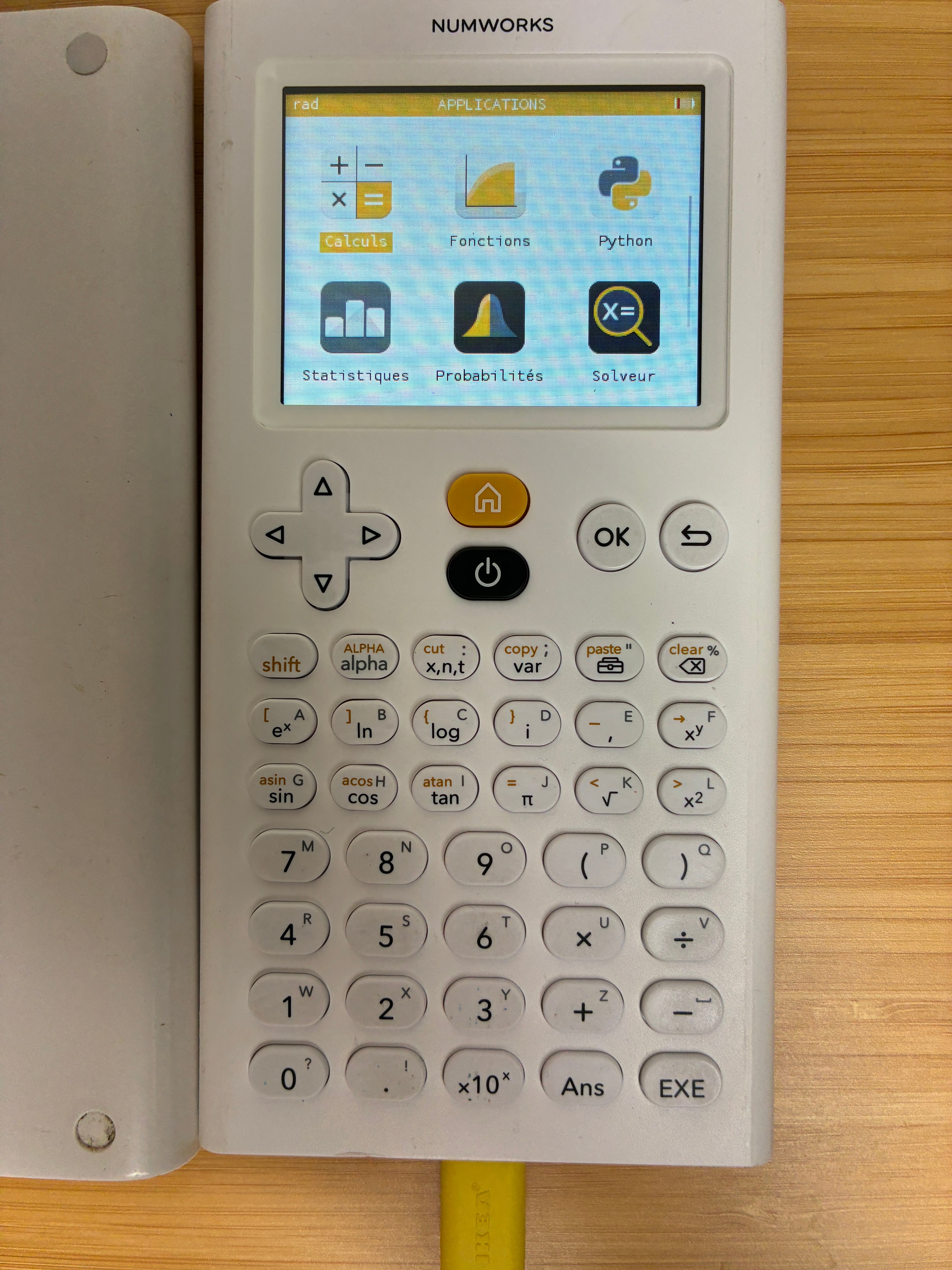 Calculatrice NumWorks N0120 édition Python – Occasion très bon état