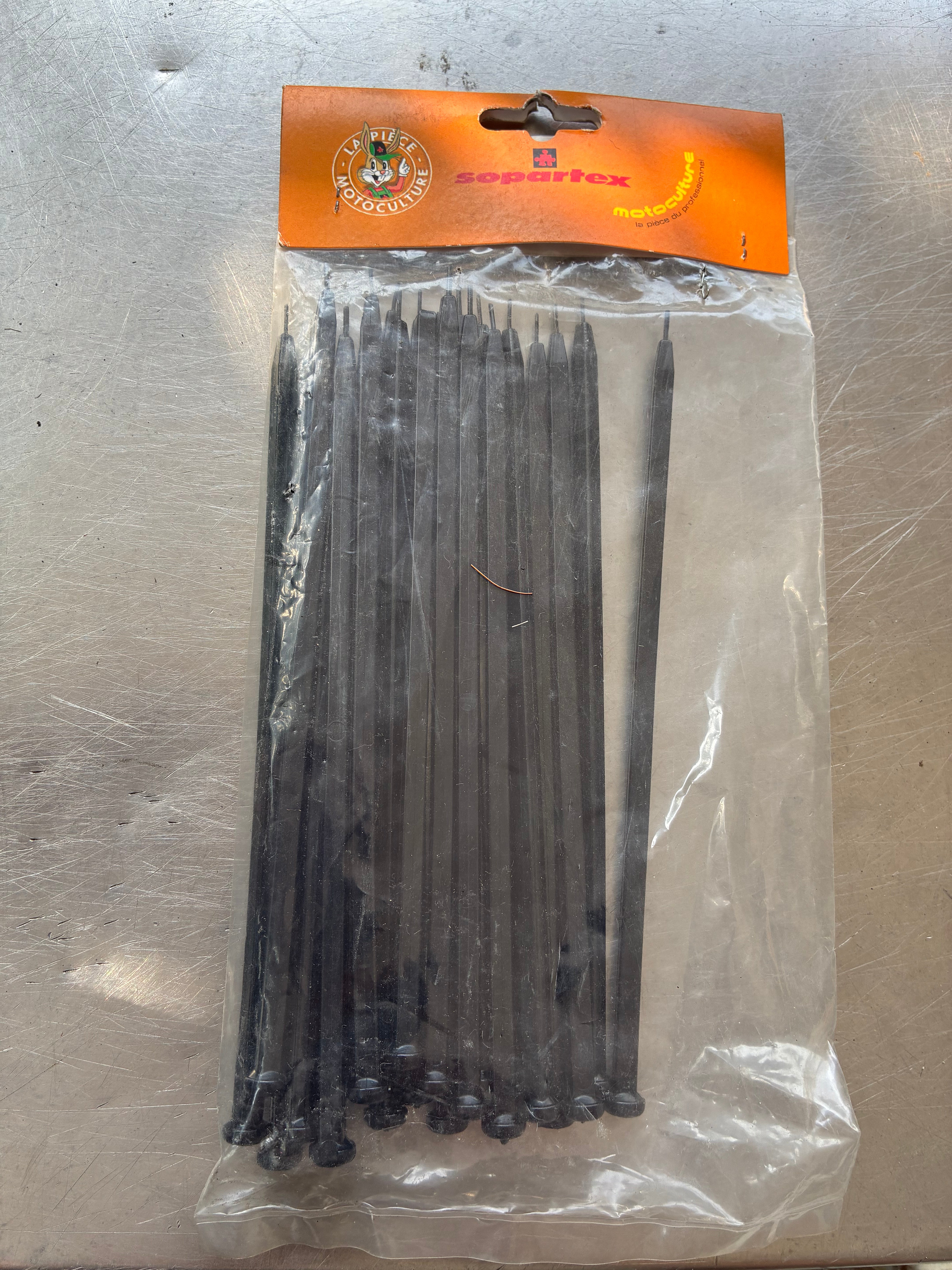 Sachet 20 brins 165mm – Réf. 173593 – Sopartex motoculture