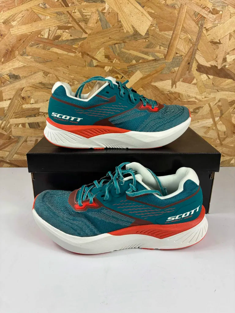 Chaussures Running Scott Pursuit Ride Homme 42 White Glow Orange
