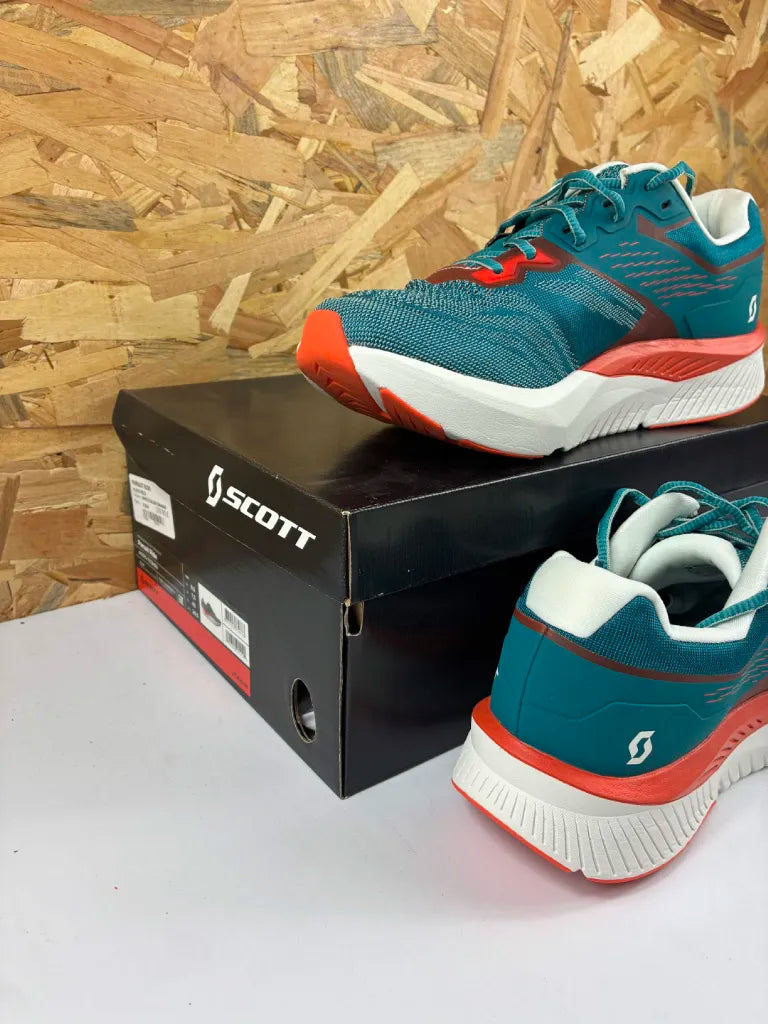 Chaussures Running Scott Pursuit Ride Homme 42 White Glow Orange