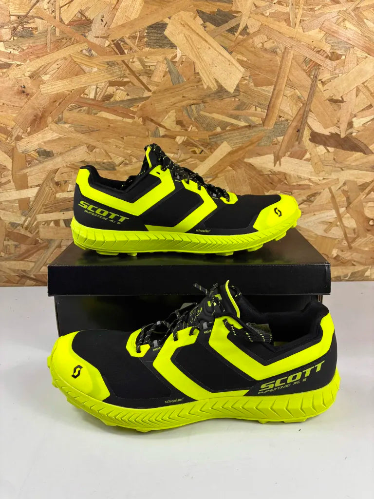 Chaussures Trail Scott Supertrac RC 2 Homme 45.5 Black Yellow