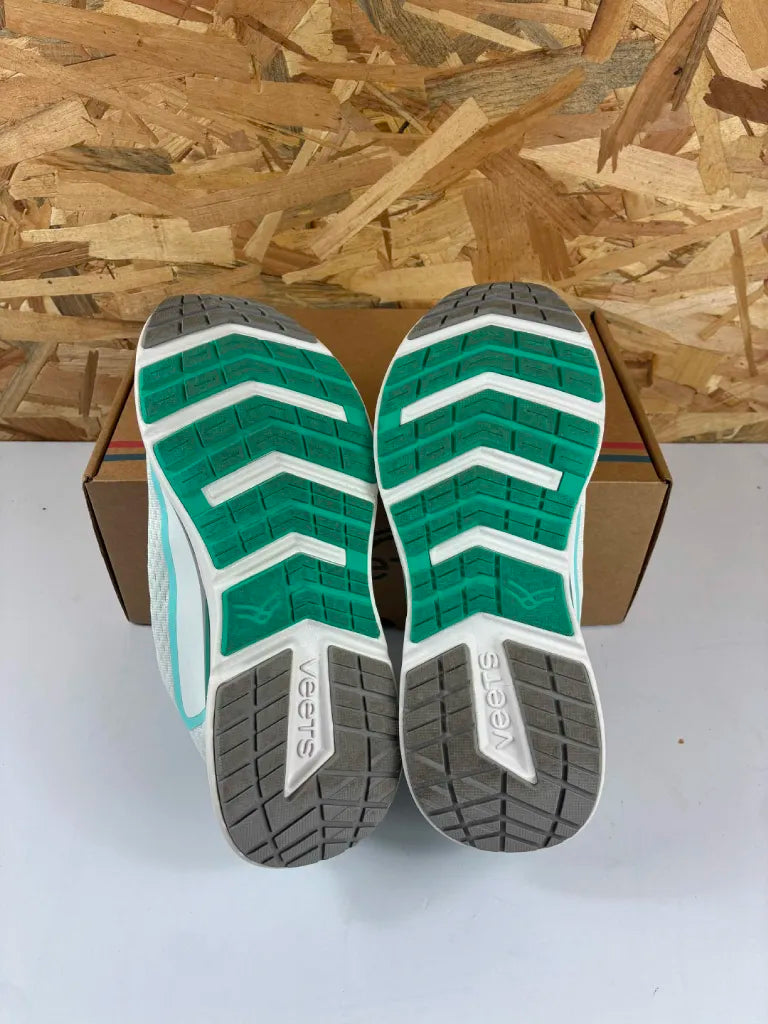Chaussures Running Veets Transition MIF2 Femme 42 Blanc Bleu Vert