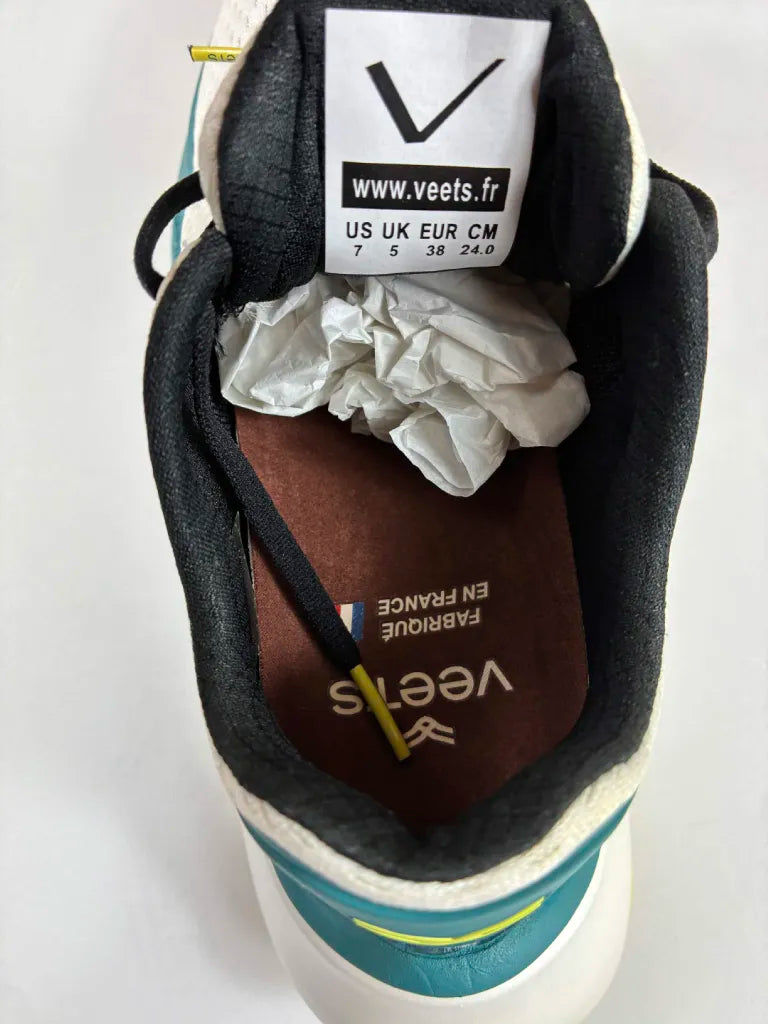 Chaussures Running Veets Utopik MIF1 Femme 38 Taupe Vert Corail