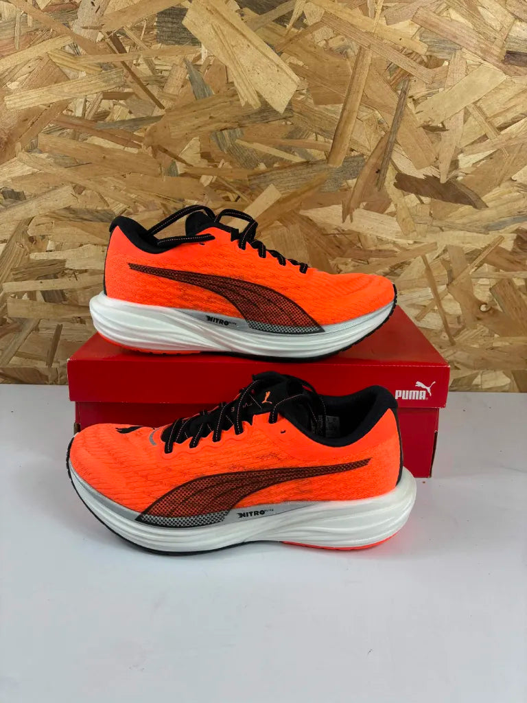Puma Deviate Nitro 2 Homme Running Ultra Orange Noir – 42