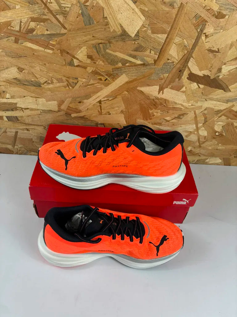 Puma Deviate Nitro 2 Homme Running Ultra Orange Noir – 42
