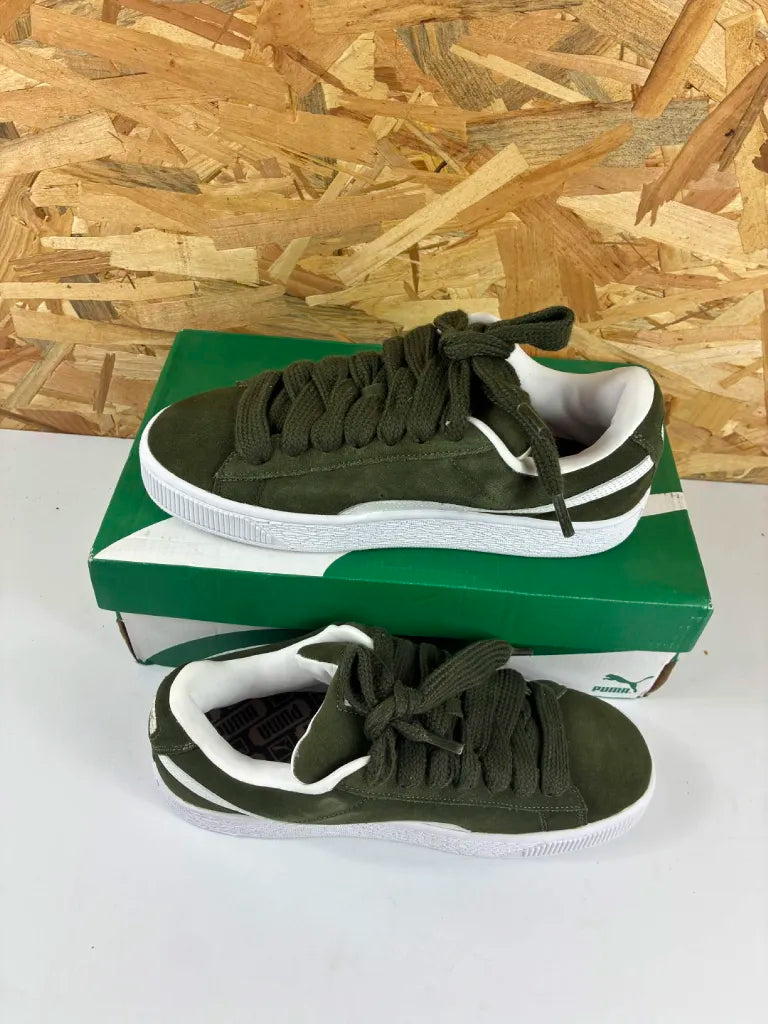 Baskets Puma Suede XL Dark Olive White – Taille 41