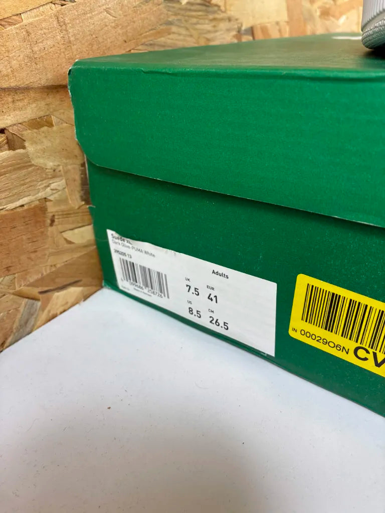 Baskets Puma Suede XL Dark Olive White – Taille 41