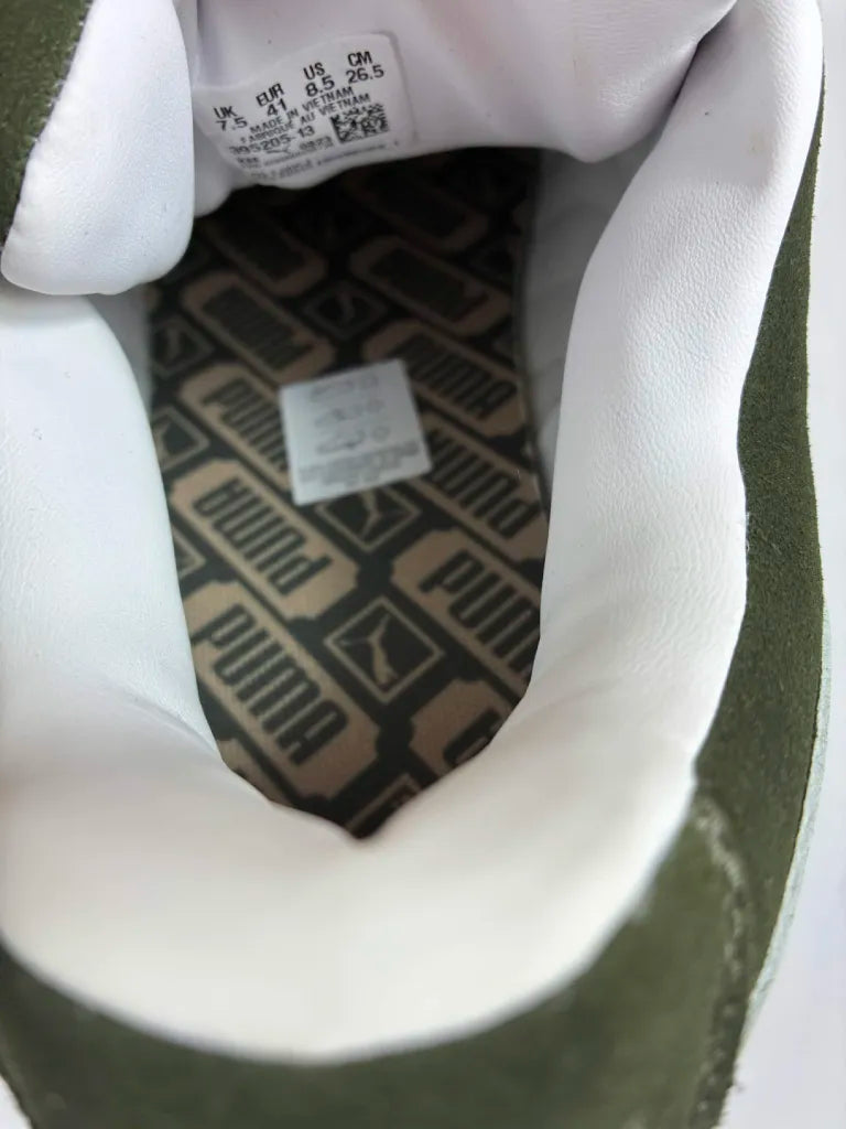 Baskets Puma Suede XL Dark Olive White – Taille 41
