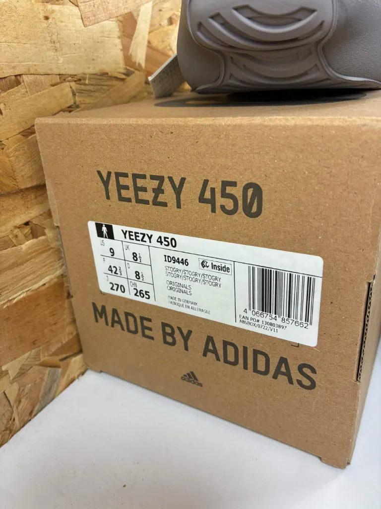 Baskets Adidas Yeezy 450 Stone Grey – Chaussures Sneakers – 42 2/3
