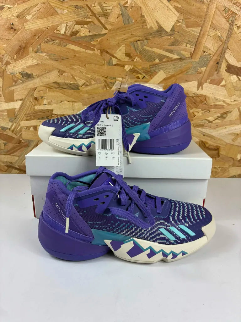 Baskets Adidas D.O.N. Issue 4 J – Chaussures Basketball Enfant – 38 2/3