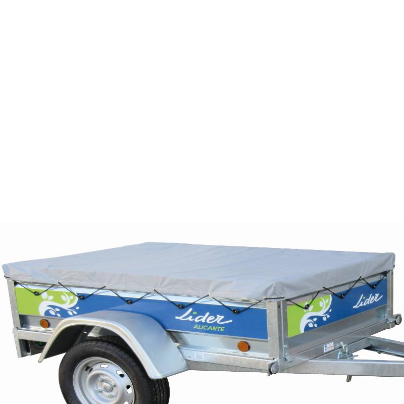 Bâche plate remorque Lider 26010 – 260 x 142 cm – Neuf
