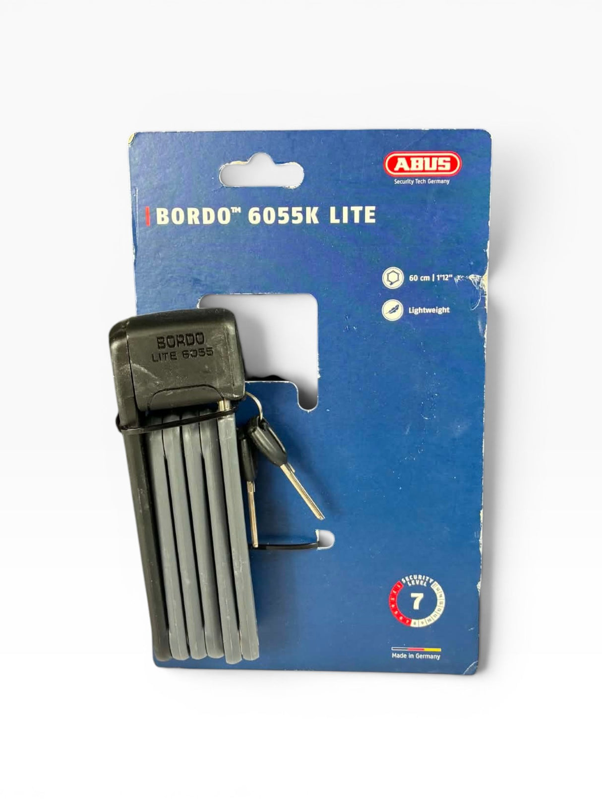 Antivol Pliable ABUS Bordo Lite 6055 Mini 60 cm Noir