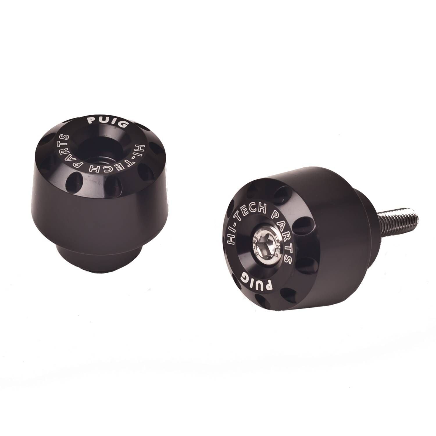 Puig 6891N (#621155) kurze schwarze Lenkerenden Yamaha