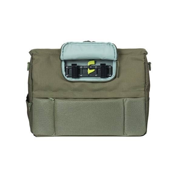 Sac vélo Basil B-Safe Nordlicht 692719 17L vert olive