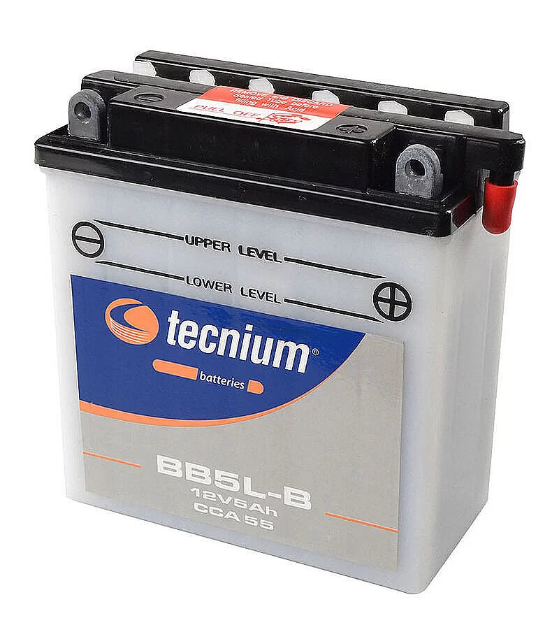 Batterie TECNIUM BB5L-B 12V 5Ah – Conventionnelle avec pack acide