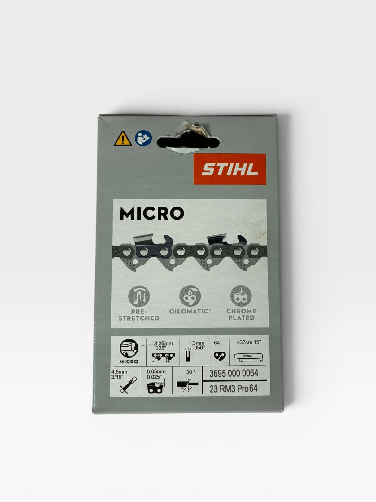 Chaîne STIHL Rapid Micro 3 .325" 1,3 mm 64 maillons 36950000064