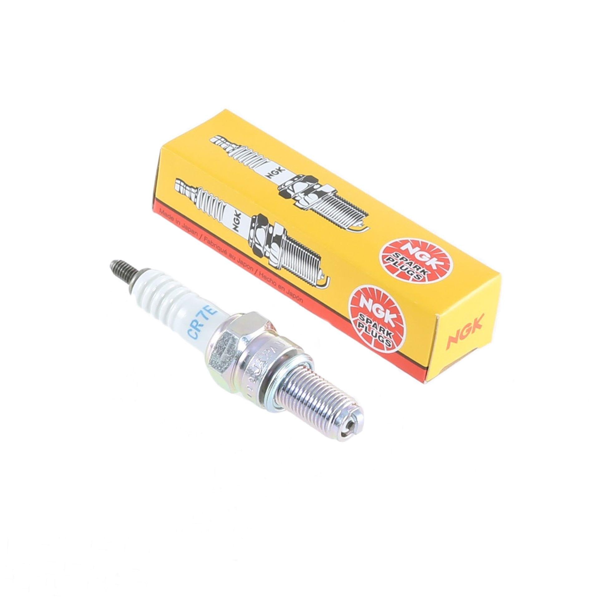 Bougie NGK CR7E Standard Moto Scooter Quad Culot Long Filetage 10mm Clé 16mm Neuve