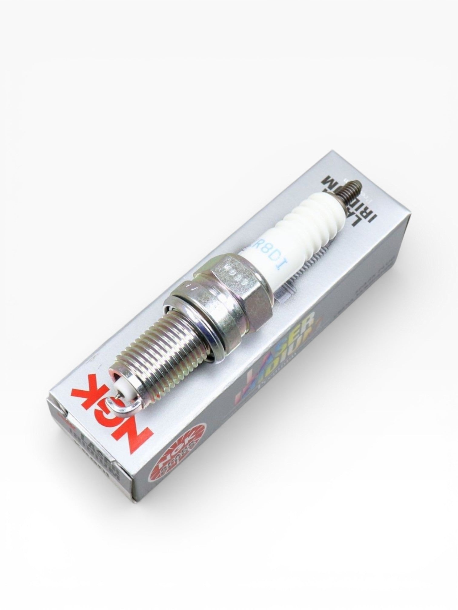 Bujía de iridio láser NGK KR8DI: bujía de alto rendimiento