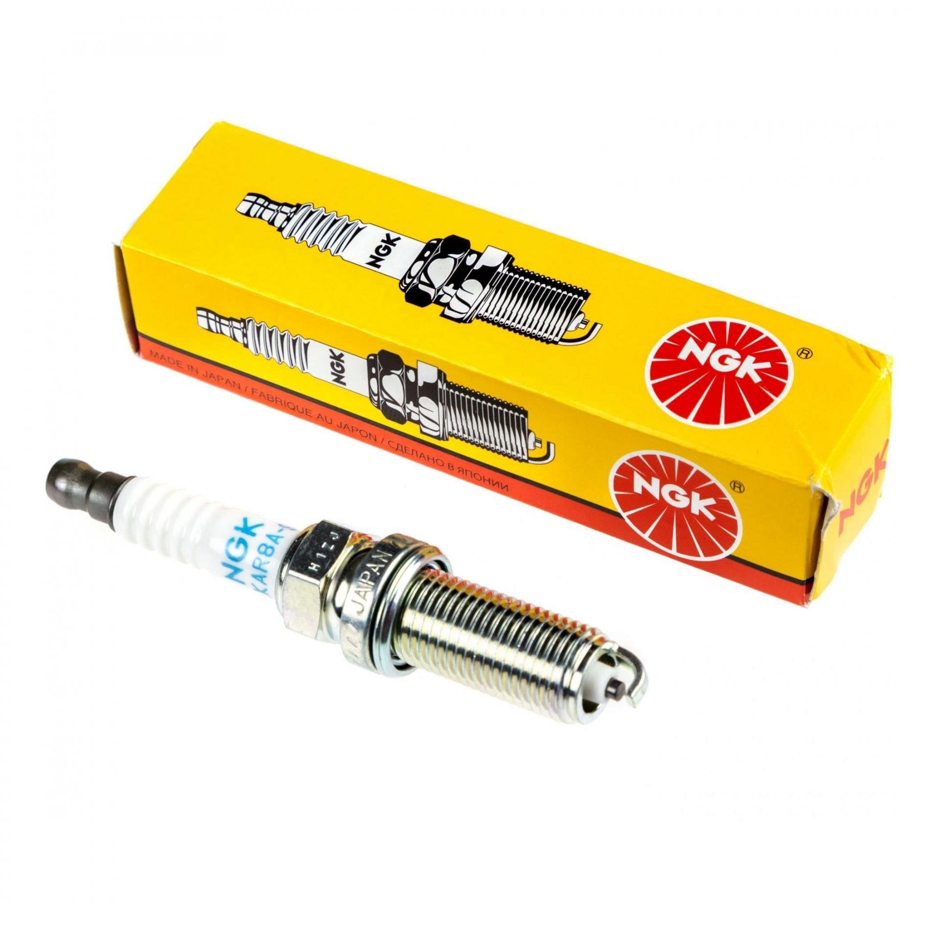 Bougie NGK LKAR8A-9 Standard Moto Scooter Quad Culot Long Filetage 12mm Clé 14mm Neuve