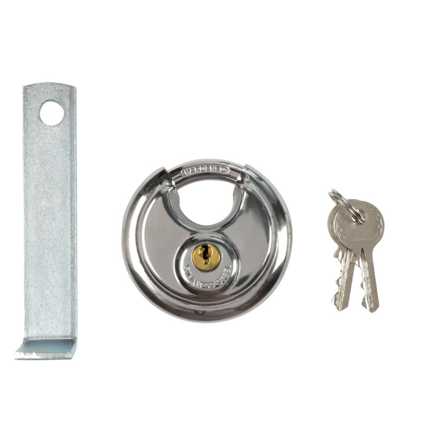 Antivol remorque – Caisson tête d’attelage universel avec cadenas – Neuf