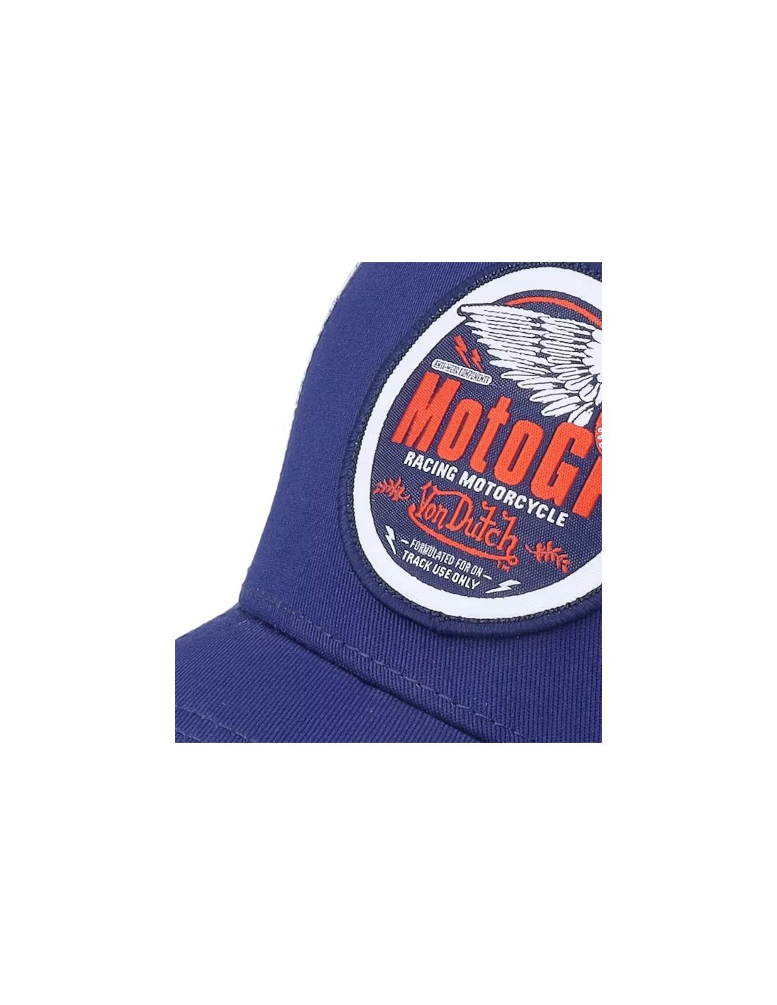 Casquette Von Dutch Moto GP bleu blanc taille unique