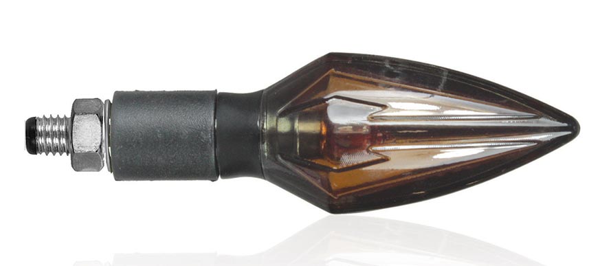 Clignotants CHAFT THUNDER noir fumé homologués CE IN1200