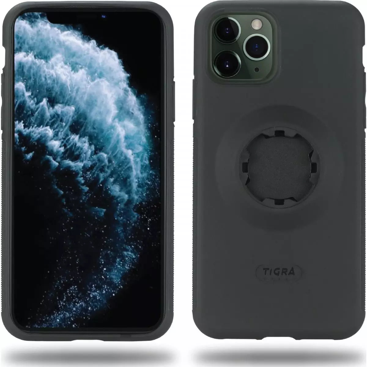 Coque téléphone Tigra Sport MC-IPH11P-S iPhone X / XS / 11 Pro + Protection pluie – Noir