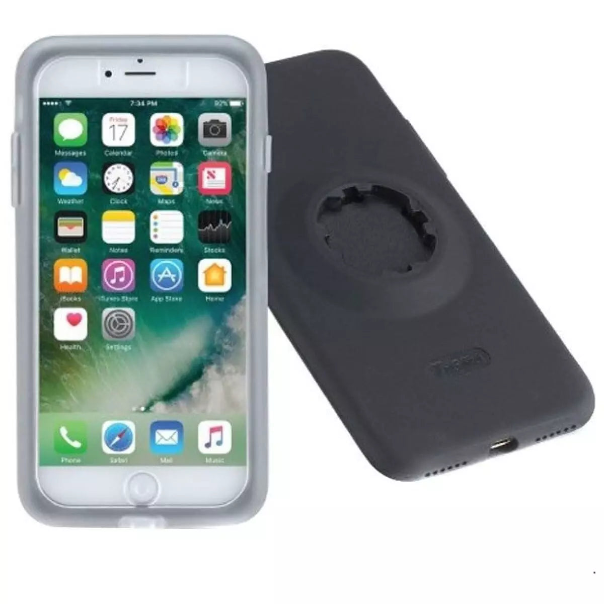 Coque téléphone Tigra Sport MC-IPH72-S iPhone 7 / 8 + Protection pluie – Noir