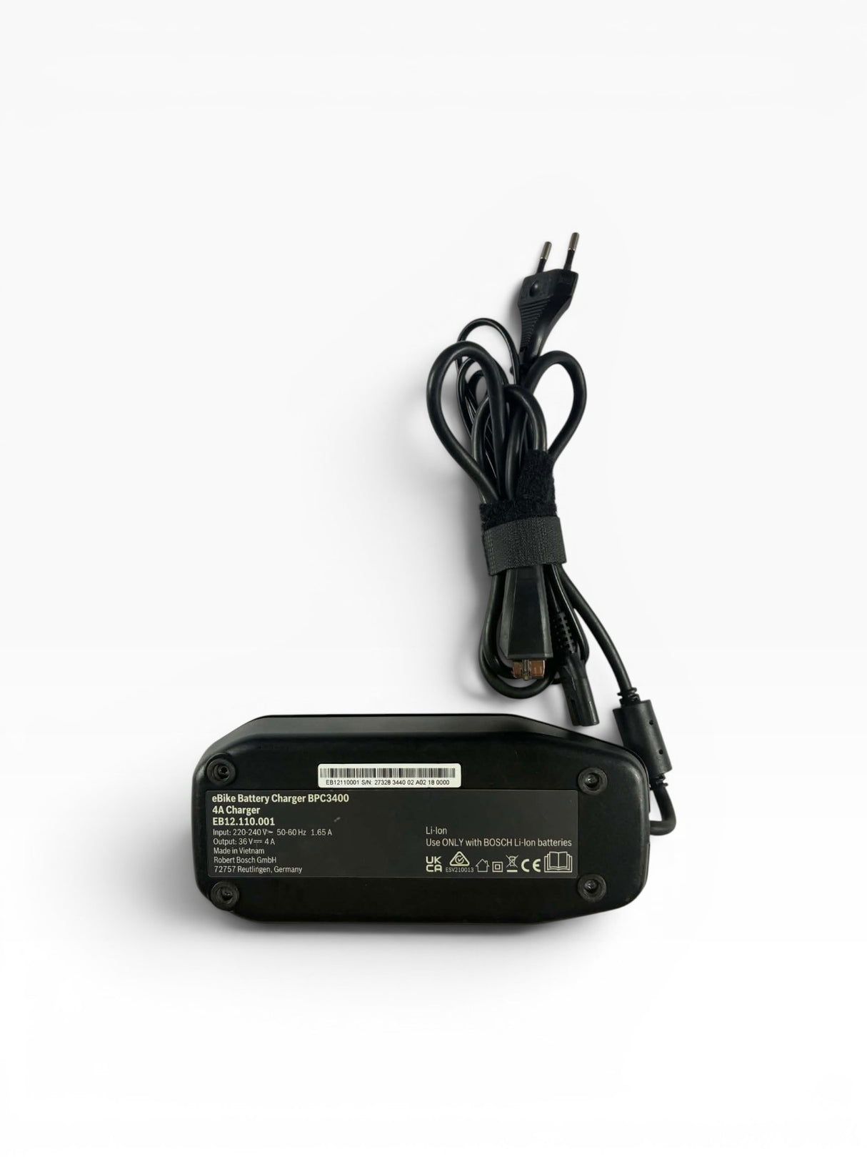 Chargeur Bosch Smart System 4A pour Vélo Électrique - Comme Neuf