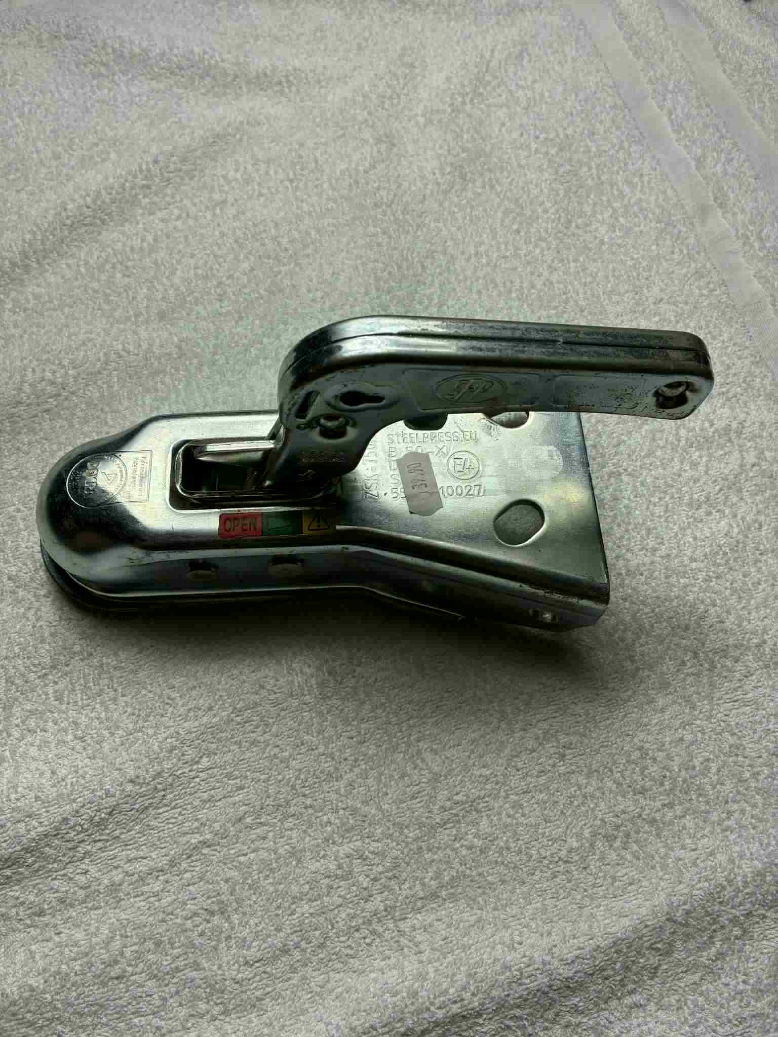 Tête d’attelage ZSK-750K ISO 50 750kg remorque Lider Forme V Réf 0906029