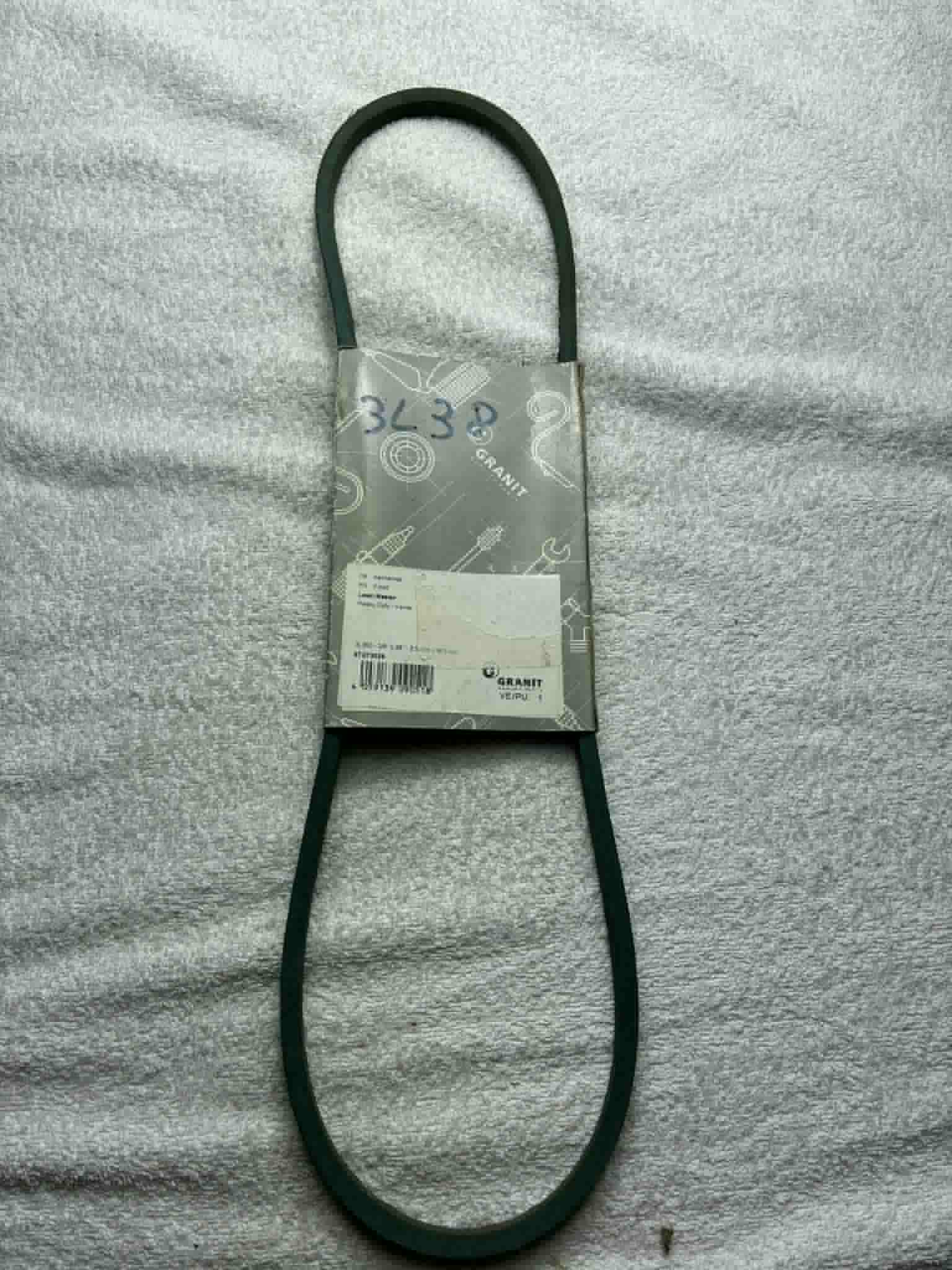 Courroie Granit 3L380 Kevlar 3/8 x 38” 9,5 x 965 mm Lawn Master neuve