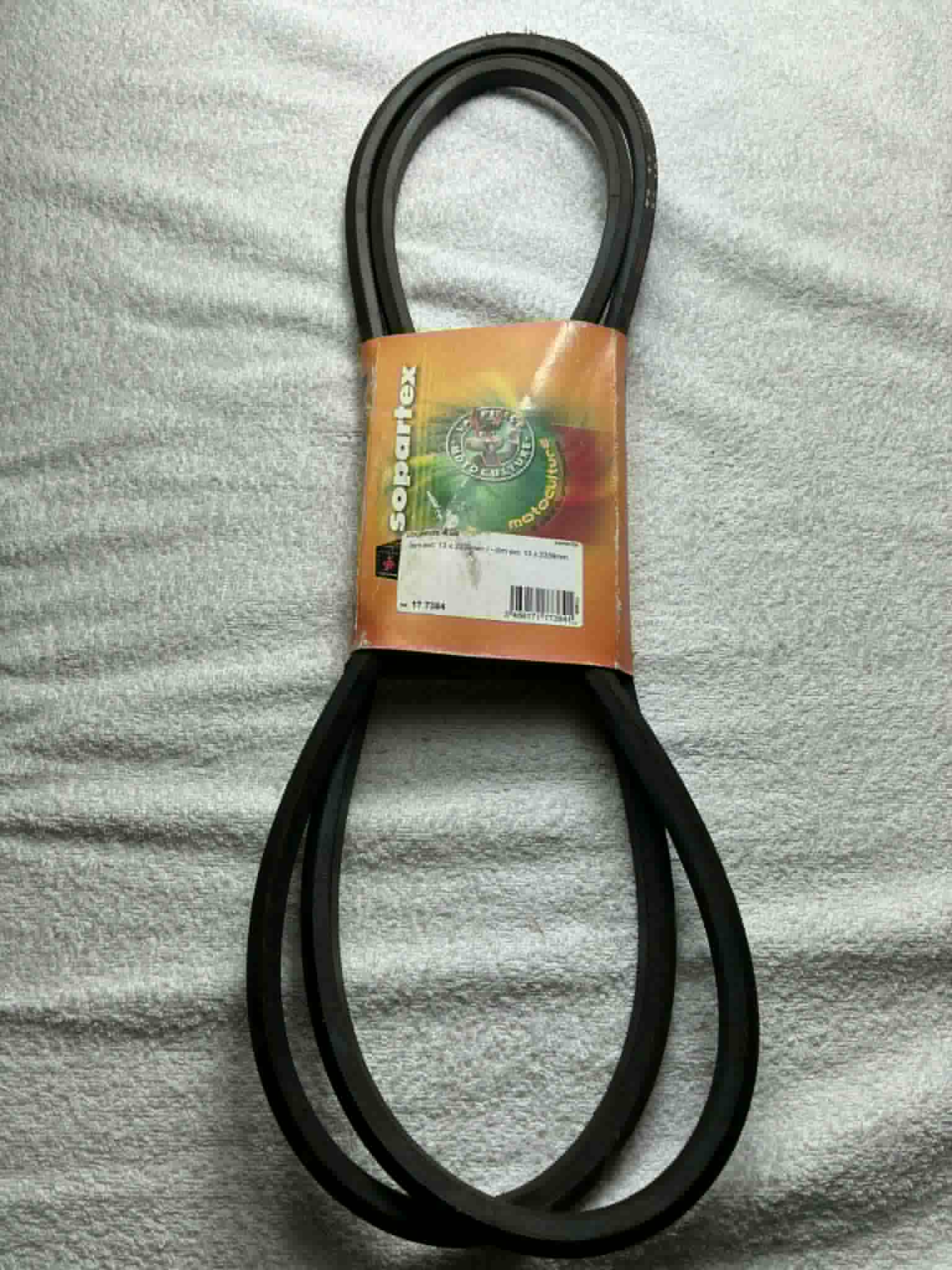 Courroie trapézoïdale AA90 pour tondeuse motoculture 13x2339 mm neuve